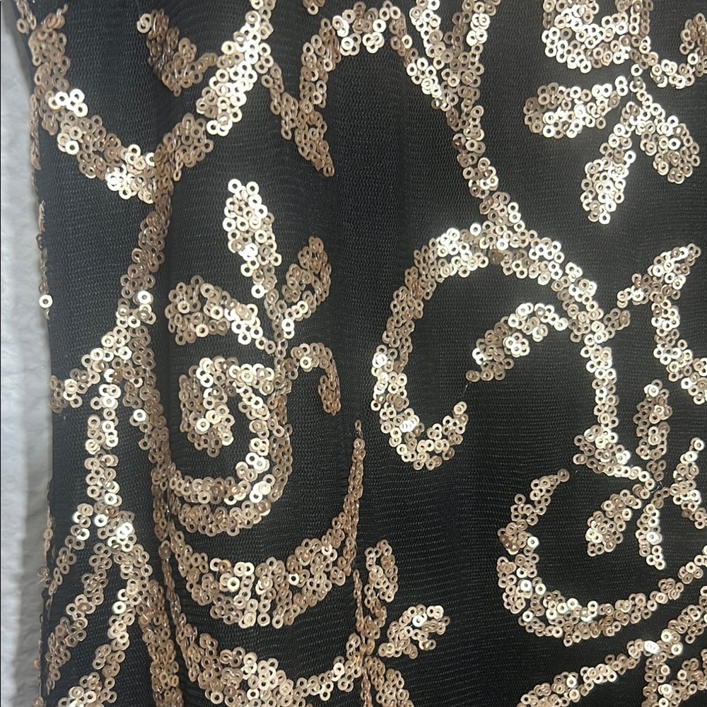 Jessica Simpson - Elegant Black and Gold sequence Dress size 10
Worn once - Picture 3 of 7
